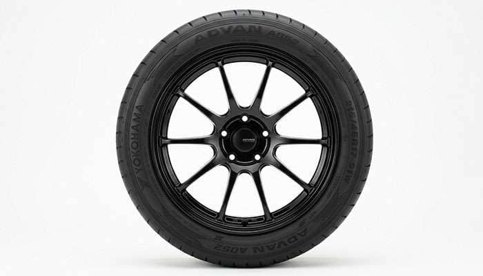 215/45R17 tire mounted on a 17 by 7.5 inch wheel showing correct sidewall profile and bead seating