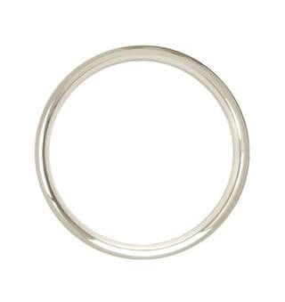 Hot Rod Hanks 15-inch smoothie trim ring in polished stainless
