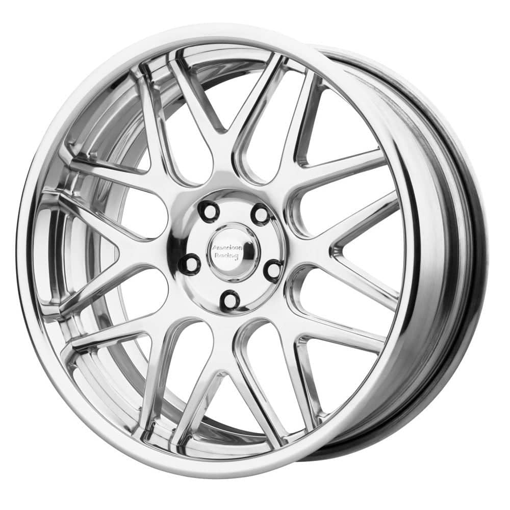 American Racing VN430 two-piece forged wheel in polished finish