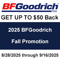 BFGoodrich Tires Rebate