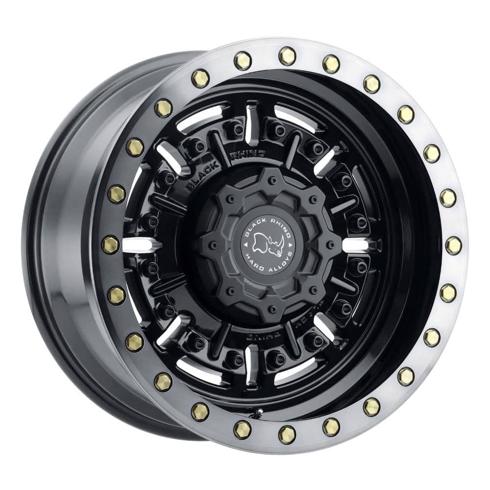 Black Rhino Abrams overland wheel in gloss gunblack