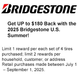 Bridgestone Tires Rebate