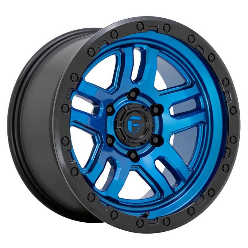 Fuel Ammo D790 off-road wheel in blue with black lip