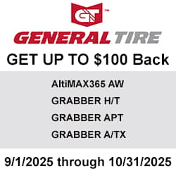 General Tires Rebate