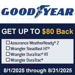 Goodyear Tires Rebate