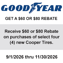 Goodyear Tires Rebate