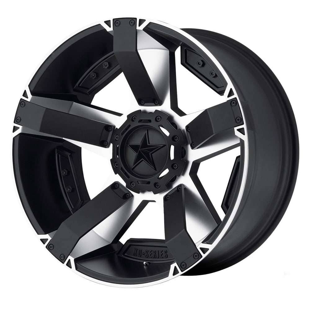 XD Series XD811 Rockstar II wheel in matte black machined finish