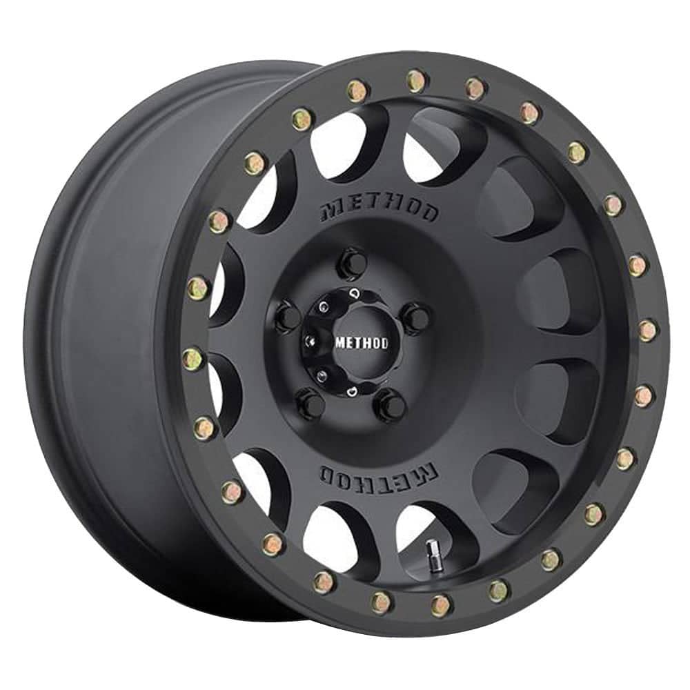 Method 105 Beadlock matte black off-road wheel