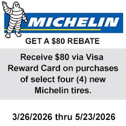 Michelin Tires Rebate
