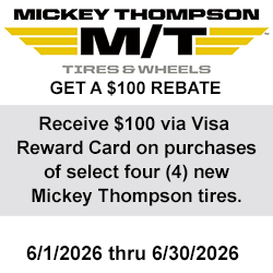 Mickey Thompson Tires Rebate