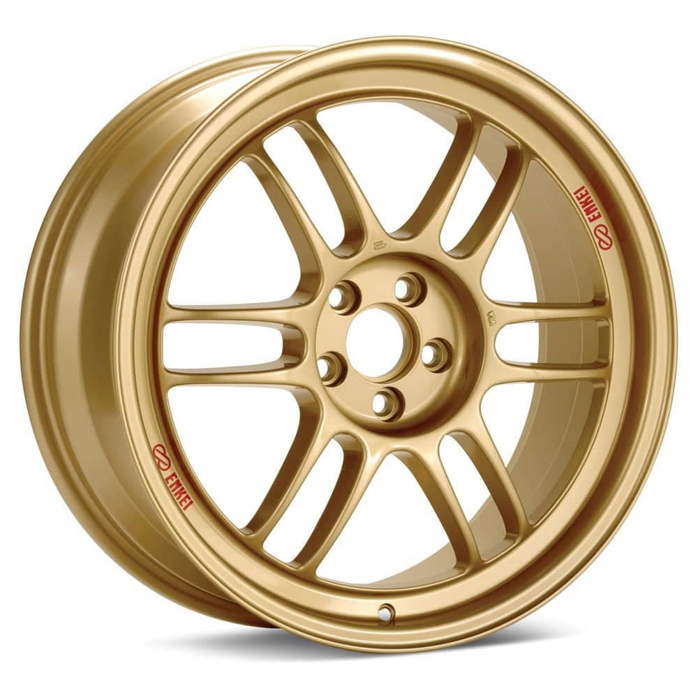 Enkei RPF1 gold lightweight performance wheel