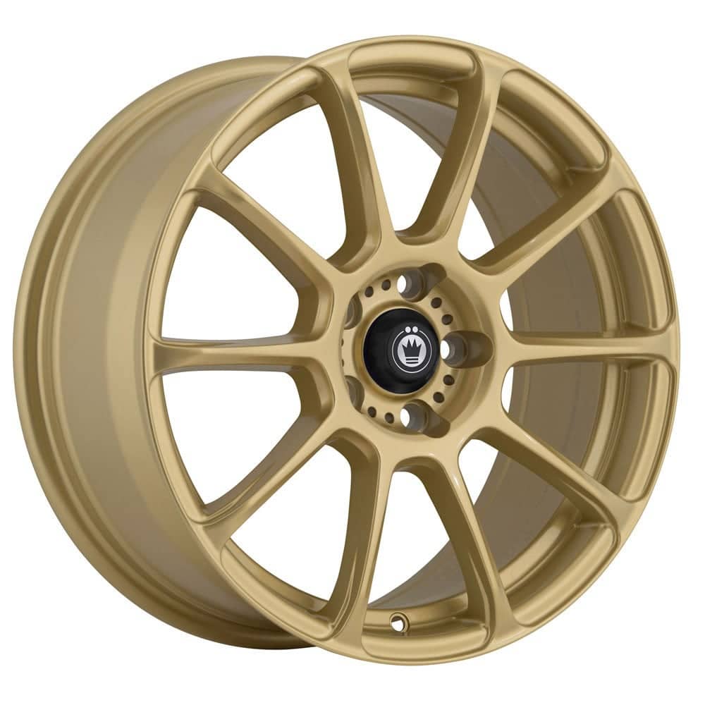Konig Runlite gold wheel with lightweight multi spoke design