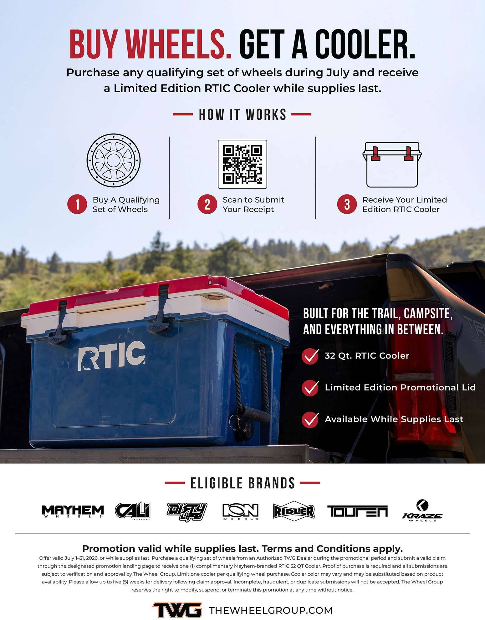 The Wheel Group July Promotion - Performance Plus Tire