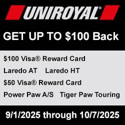 Uniroyal Tires Rebate