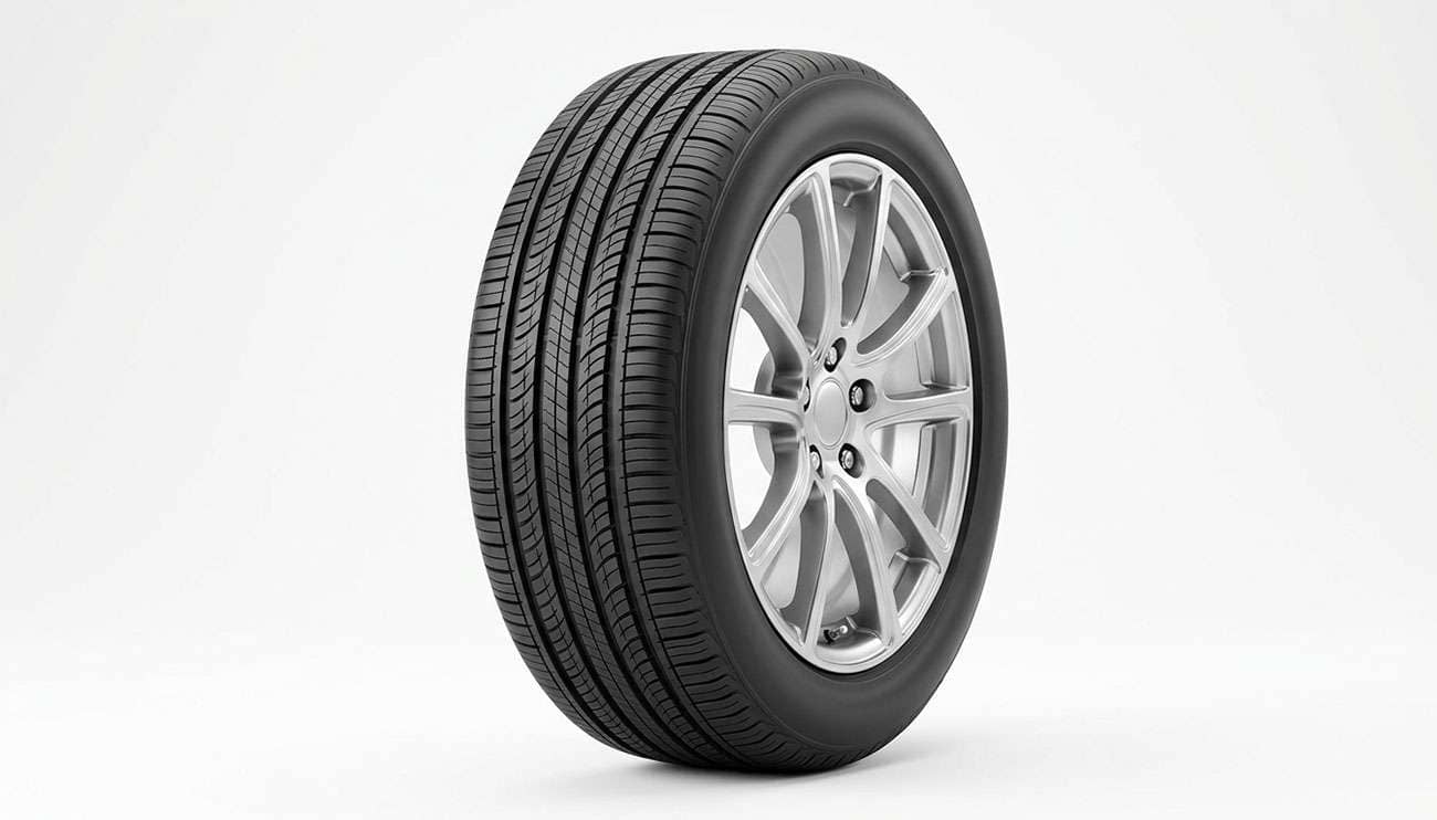 235/50R18 all-season tire mounted on an 18-inch alloy wheel