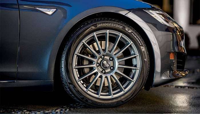 Bridgestone Turanza EV tire designed for electric vehicles