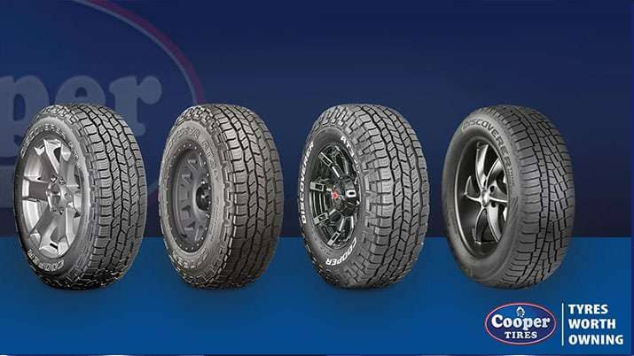 Cooper tire brand display