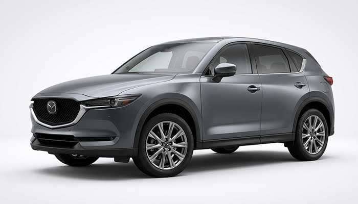 Mazda CX-5 crossover SUV with premium alloy wheels