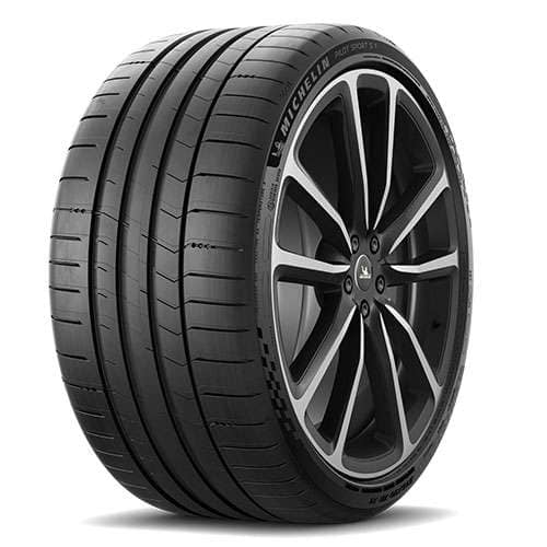 Michelin Pilot Sport S 5 ultra high performance summer tire showing asymmetric tread pattern