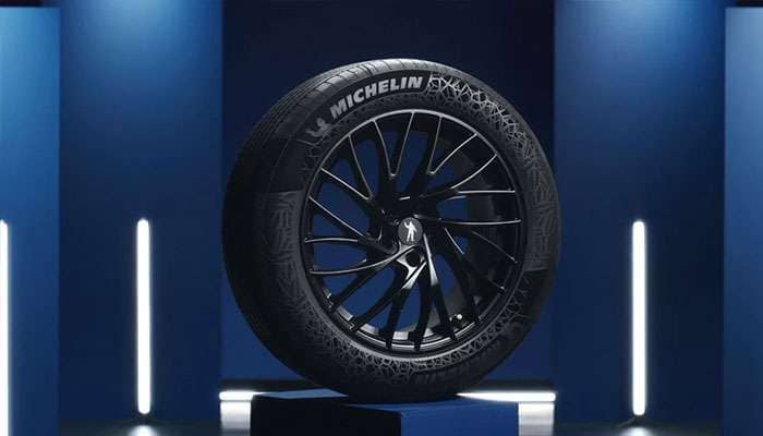 Michelin tire display