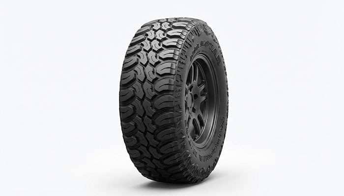 Milestar Patagonia M/T-02 31x10.50R15 mud-terrain tire with aggressive tread pattern for off-road use