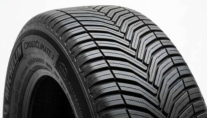 New all-season touring tire tread pattern, a quiet replacement for worn squealing tires