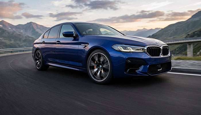 Sports car with 20-inch performance wheels on smooth highway demonstrating ideal use case