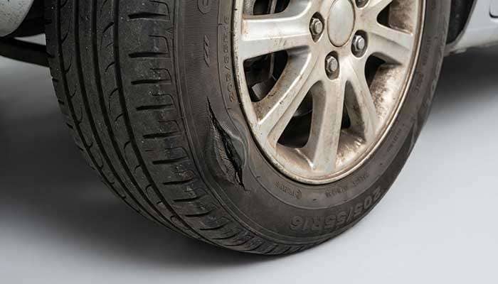 Expert recommended safe methods for repairing sidewall tire damage illustrated in a detailed guide