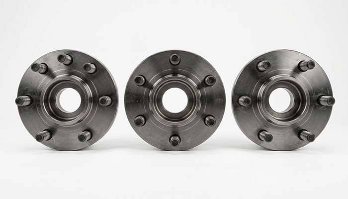 Comparison of several six-lug wheel hub patterns showing how similar the stud circles look