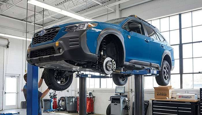 Vibration issues in a 2022 Subaru Outback after installing a suspension lift kit