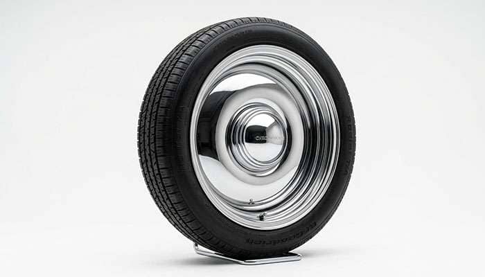US Mags Bullet wheel showing the smoothie style design with polished chrome finish