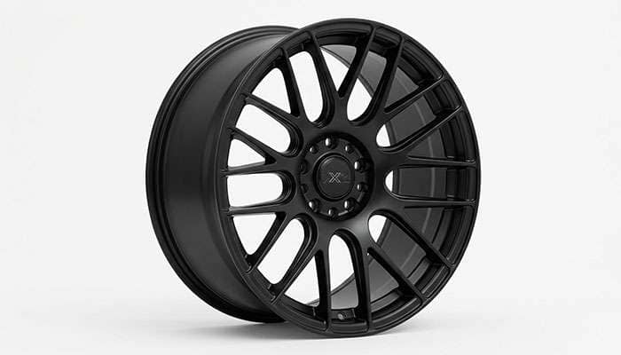 XXR 530 lightweight multi-spoke wheel in flat black