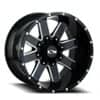 Ion Alloy 141 17x9 8x165.1 18 ET 130.8 CB Gloss Black (141-7981M18)-1