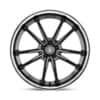 Asanti ABL-23 Sigma Gloss Black with Chrome Lip-2