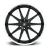 Asanti ABL-29 Gloss Black/Milled/Chrome-2