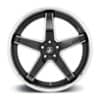 Asanti ABL-31 Regal Gloss Black Milled with Chrome Lip-2