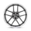 American Racing AR942 Matte Gunmetal with Machined Lip-3