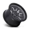 Fuel D701 Ammo Matte Gunmetal/Black Bead-2
