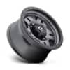 Fuel Anza D558 Matte Anthracite with Black Ring-2