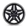 Asanti ABL-46 Duke Satin Black w/DDT Lip-3