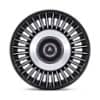 Asanti ABL-40 Tiara Satin Black Bright Machined Face-3