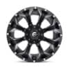 Fuel Assault D546 Matte Black Milled-3