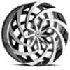 Azara AZA 521 24x9 5x115/5x120 18 ET 78.1 CB Gloss Black Machined (AZA52124905115120+18BM)-1