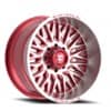 Fittipaldi Offroad Alpha Series 22x12 8x170 -44 ET 125.2 CB Gloss Red (FA07-22128170N44MR)-1