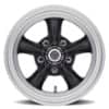 American Racing VN105 Torq Thrust D Satin Black with Machined Lip-2