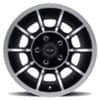 American Racing VN47 Vector Satin Black Machined-2