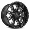American Off-Road A106 20x10 5x150 -24 ET 110.3 CB Black Milled Spoke (A10620A0xxx-24BMI-550)-1