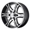 American Racing AR893 Mainline 16x8 6x139.7 0 ET 106.3 CB Gloss Black Machined (AR89368068300)-1