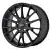 American Racing AR904 16x7 5x112 40 ET 72.56 CB Satin Black (AR90467056740)-1