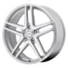 American Racing AR907 16x7 5x112 40 ET 72.56 CB Bright Silver / Machined Face (AR90767056440)-1